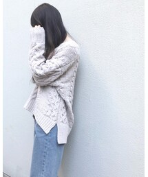 🐰袖 | レイヤードしてないver.(ニット/セーター)