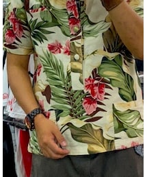 HOLLYWOOD RANCH MARKET | 日本製　初期モデルらしい　珍しい　メルカリ購入(シャツ/ブラウス)