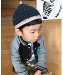 Handmade(ハンドメイド)の「帽子(ニットキャップ/ビーニー)」