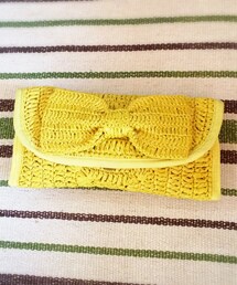 ribbon clutch(クラッチバッグ)