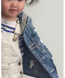 DENIM DUNGAREE | カバーオール