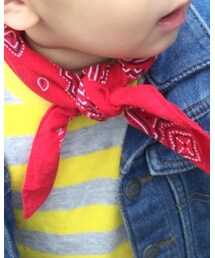 no brand | 家にあったやつ(ストール/ショール)