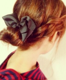 WEGO | リボンバレッタ(バレッタ/ヘアクリップ)