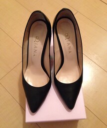 DIANA | 黒ベーシックパンプス(パンプス)