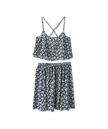 Joyceshop | 甜美小花細肩兩件式洋裝(ワンピース)