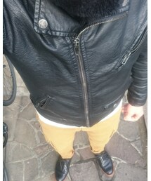 色合い、こんな感じです☺ | ライダースジャケット