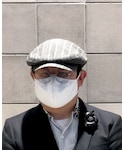 Alexander McQueen(アレキサンダーマックイーン)の「帽子(キャスケット)」