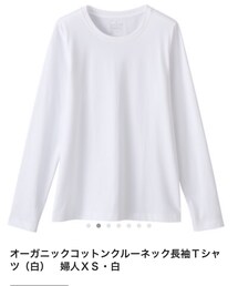 無印良品 | Lサイズ着用(Tシャツ/カットソー)