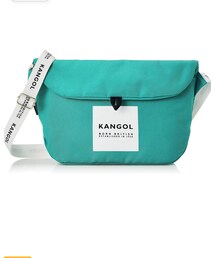 KANGOL | ショルダーバッグ 軽量 KANGOLボックスロゴプリント ロゴベルト (ショルダーバッグ)
