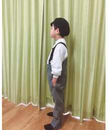 横ショット | オールインワン・サロペット