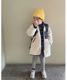 また寒い！ | ノーカラーコート