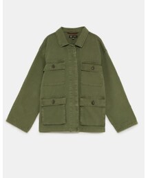 ZARA | ミリタリージャケット