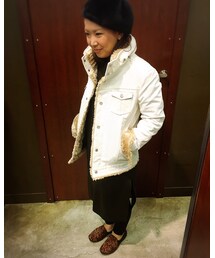 羽織った状態 | ブルゾン