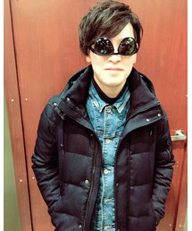 メガネ、サングラスをかけるとお決まりのようです😊 | その他