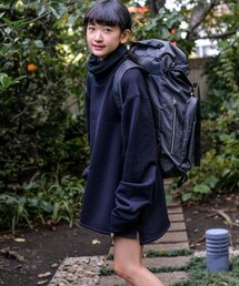 BAG IN THE DAY | ビッグリバーシブルタートルネックスウェット(スウェット)