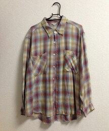 不明 | usedチェックシャツ(シャツ/ブラウス)