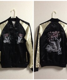 不明 | usedリバーシブルスカジャン(その他アウター)