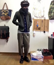 不明 | usedベージュアンクルスラックス(スラックス)