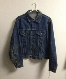 Levi's | used 1960's Levi's 70505 Vintage bigE Gジャン
購入店:仙台Utah(デニムジャケット)