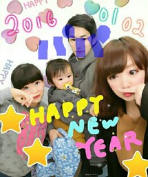 今年初プリ٩( 'ω' )و パパの顔NG❤ | その他