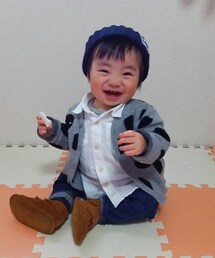 でも本人はお菓子食べてご機嫌🎵笑 | その他