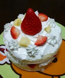 赤ちゃん用ケーキに坊ウハウハ🎂 | その他