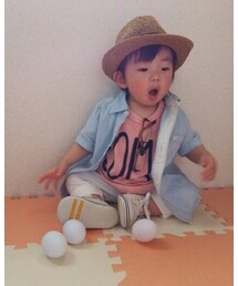 ねーちゃのタマゴで遊ぶ坊😂 | その他