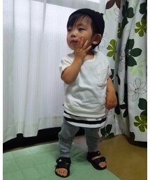 モデル？😂ママ的にはJOJOポーズに見える😍 | その他