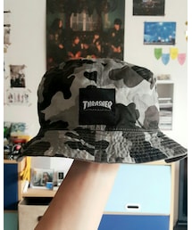THRASHER | リバーシブルバケットハット(ハット)