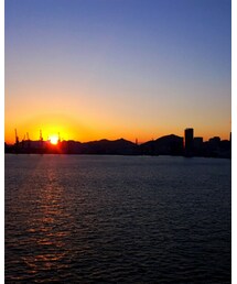 今日の夕焼けは神🙆☀ | ポスター/アート