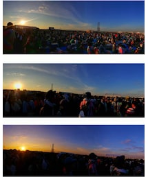 今年も夕日がきれいでした☀️ | カメラ/カメラグッズ