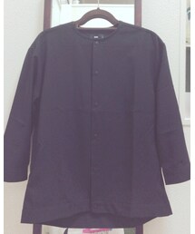 HARE | HAREのスナップシャツになります。八分丈です。(ノーカラージャケット)