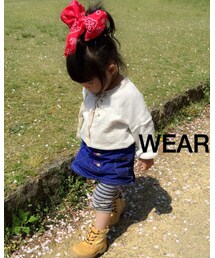 レースアップトップス | スウェット