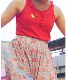 cantwo | 上品なフリルがめちゃくちゃ可愛い。(タンクトップ)