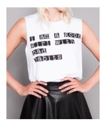 PULL&BEAR | I'm a good girl with bad habits(Tシャツ/カットソー)