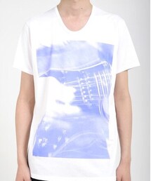 LAD MUSICIAN | U-NECK PRINT T-SHIRT(Tシャツ/カットソー)