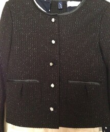 しまむら | キラキラ*'v')ﾉﾞジャケット(ノーカラージャケット)