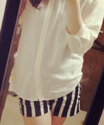 ラインショートパンツ(その他パンツ)