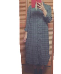 used | シャツワンピース