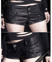 Punk Rve | Riot Girl Leather Shorts(その他パンツ)