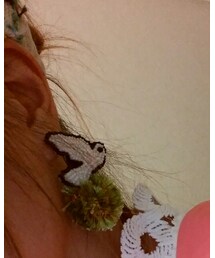 飛ぶ鳥後を絶たず | ピアス（両耳用）