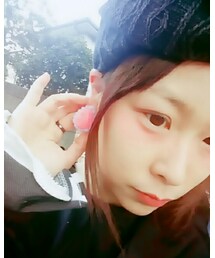 雫と四角のピアス | ピアス（両耳用）