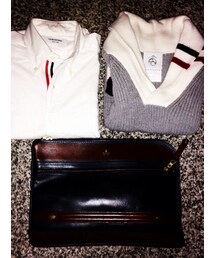 THOM BROWNE | THOM BROWNE SHIRT & BLACK FLEECE BY BROOK BROTHER SWEATER(シャツ/ブラウス)