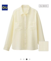 GU | ガーゼシャツ(シャツ/ブラウス)