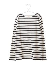 chocol raffine robe | ボーダーボートネックロンT(Tシャツ/カットソー)