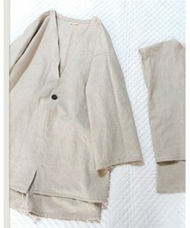 hokkoriko | ノーカラージャケット