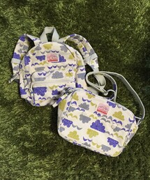 OCEAN&GROUND | 雲柄バッグ(バックパック/リュック)