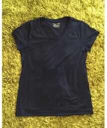 GU | ネイビーTシャツ(Tシャツ/カットソー)