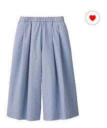 UNIQLO | UNIQLOコットンガウチョブルー(その他パンツ)