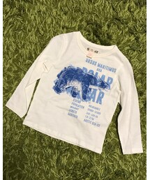 H&M | シロクマさんロンT☁︎100cm(Tシャツ/カットソー)
